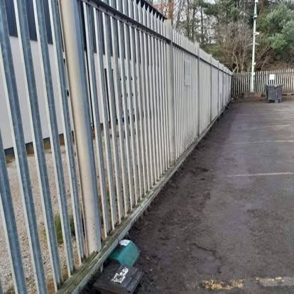 Depot car-park tidied &mdash; after CRJ Gardening & Grounds